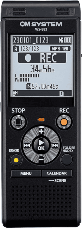 Olympus WS-883 Voice Recorder - V415131BE000
